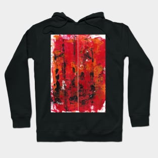 Red abstract 4 Hoodie